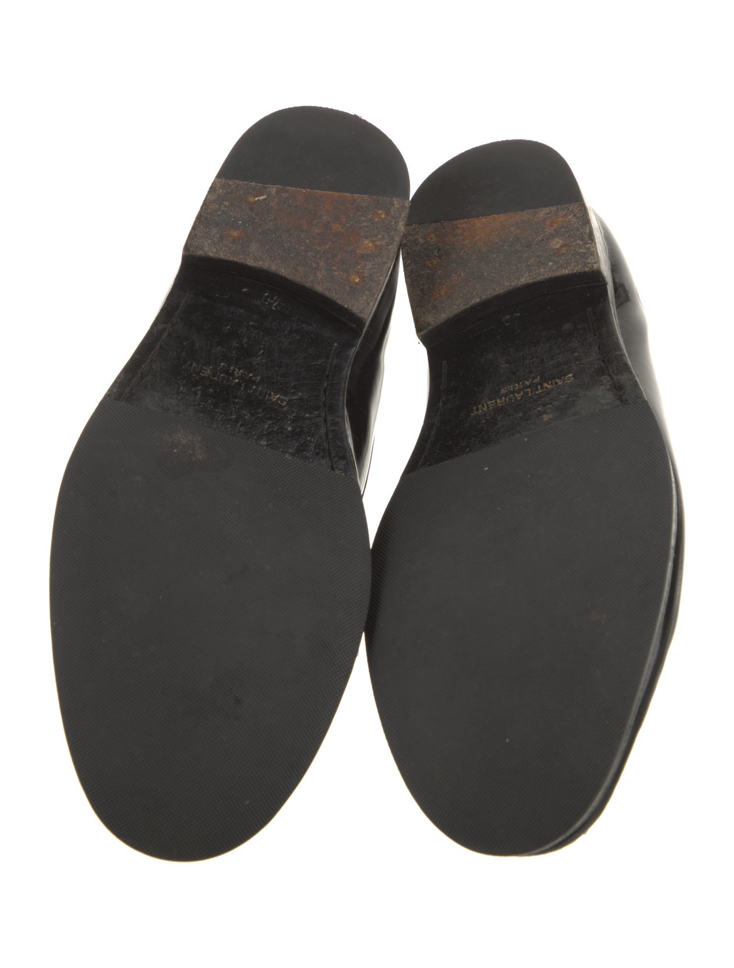 Saint Laurent Leather Loafers